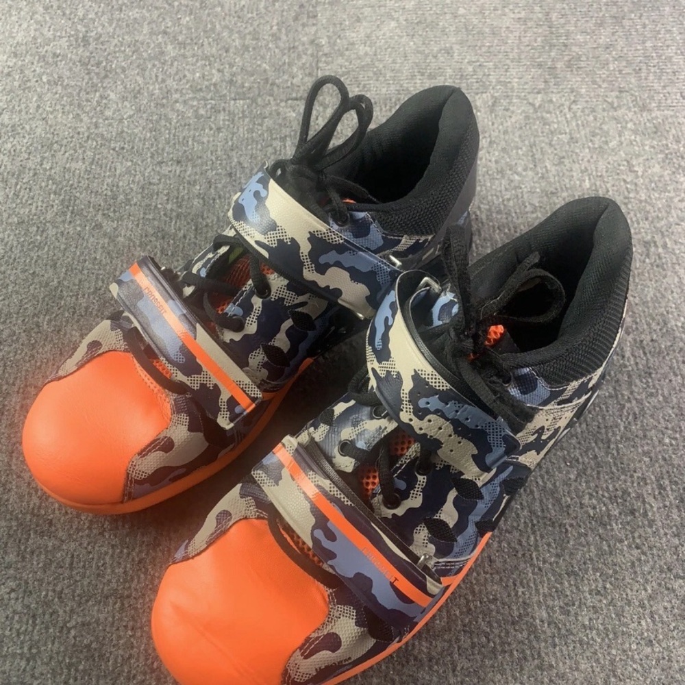 Reebok Cross Fit V67578 Lifter Plus 2.0 Mens Weight Lifting Sneakers Size 9 Camo